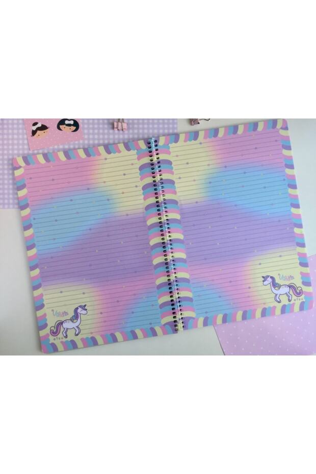 A4 Unicorn Colorbook - 2