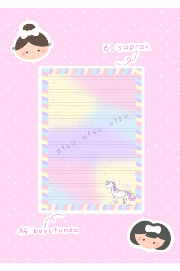 A4 Unicorn Colorbook - 6