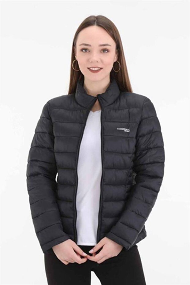 Basıc Padded Coat W Siyah Kadın Mont 101044463 - 1