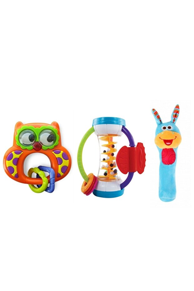 3'lü Bebek Oyuncak Hediye Seti - 1