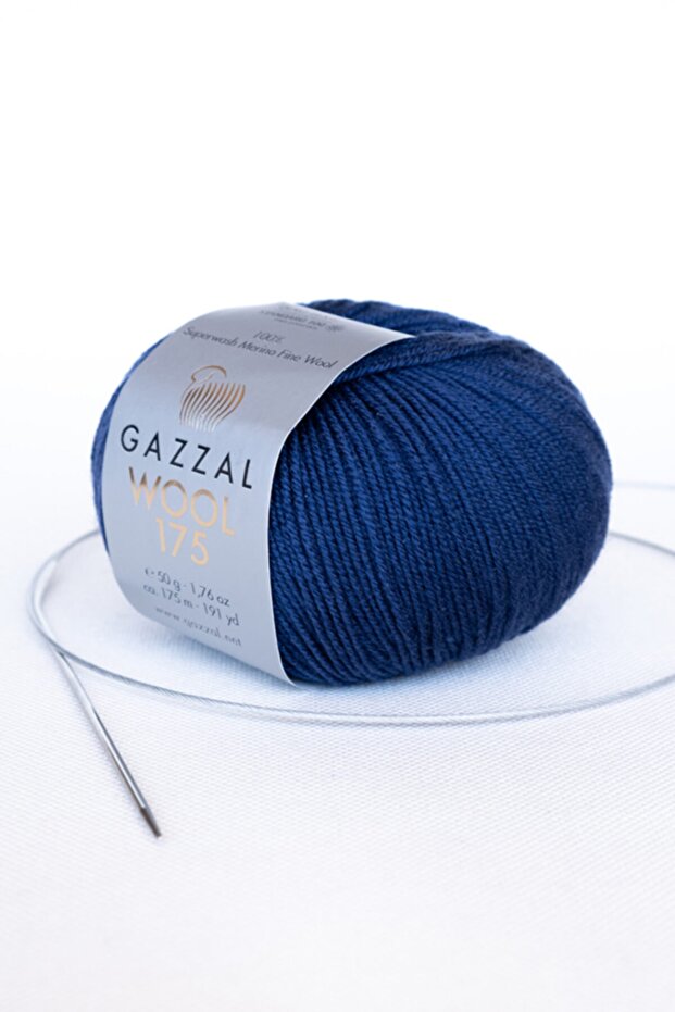 Wool 175 Super Wash 100% Merino First Class Wool Hand Knitting Yarn 50 Gr (327)