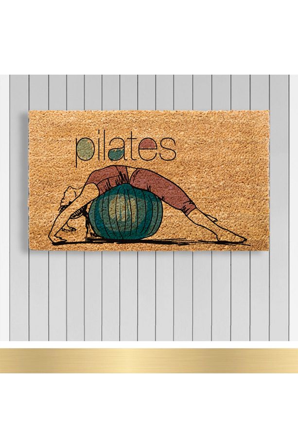 , Design Koko Kapı Önü Paspas / Pvc Taban / Model; Pilates - 1