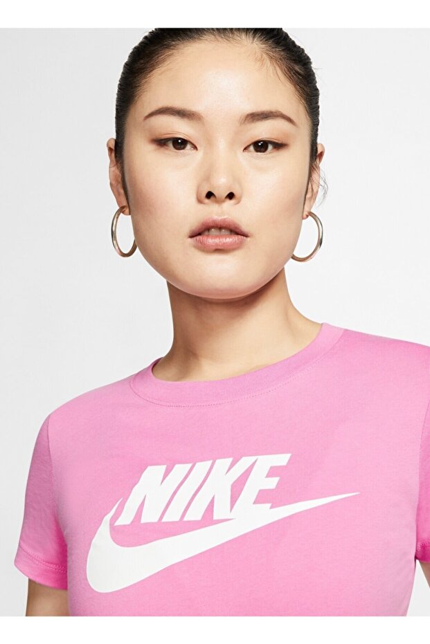 Essentıal Nsw Pembe Kadın Tshırt - 2