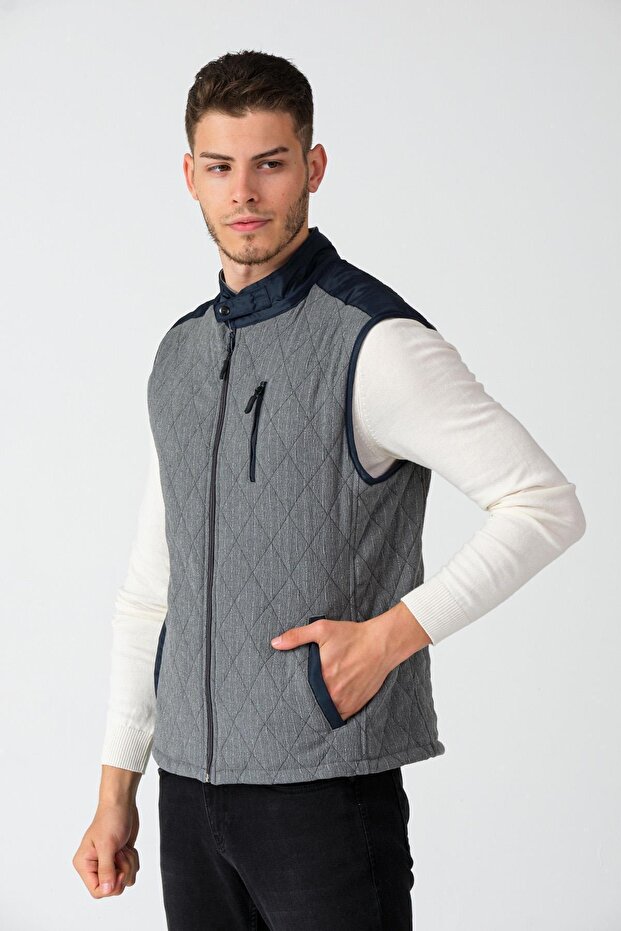 Kapitone Yelek (e21-60502) - 1