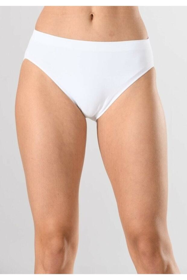 Women's White Wide Brim Slip Panties