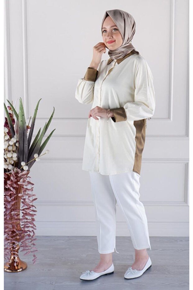 Gömlek 6638 Bej - 2