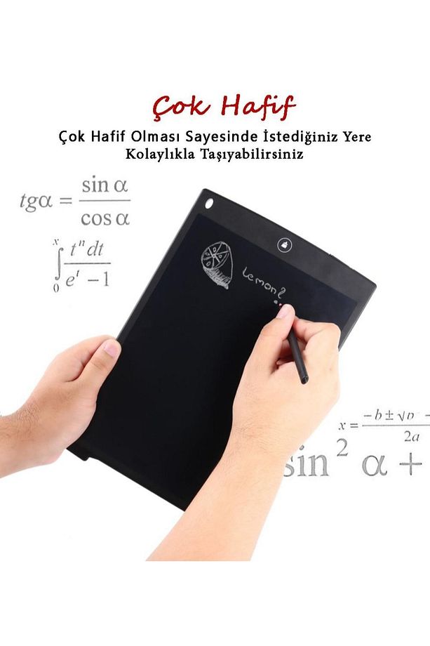 8.5" Lcd Grafik Not Yazma Ve Çizim Tableti-2 Yıl Pil Ömrü Çocuk Ve Yetişkinler Içinde Uygundur - 4