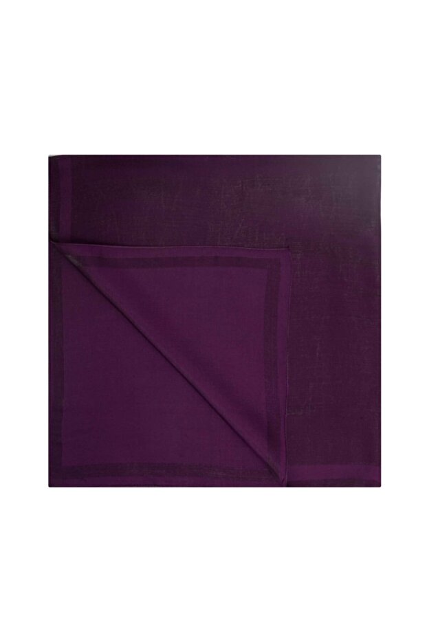 Kadın Mürdüm Şal - 1