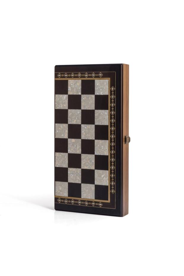 Bursa Chess Set 40 Cm (Wooden Classic Stone)