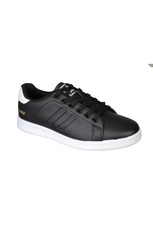 Men's Black Sole White Comfort Sole Sneacers Flat Sole Sports Shoes