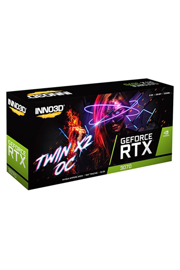Kutusu Açık Nvidia Geforce Rtx3070 Twin X2 Oc 8gb 256bit Gddr6 Ekran Kartı N30702-08d6x-1710va23l - 3