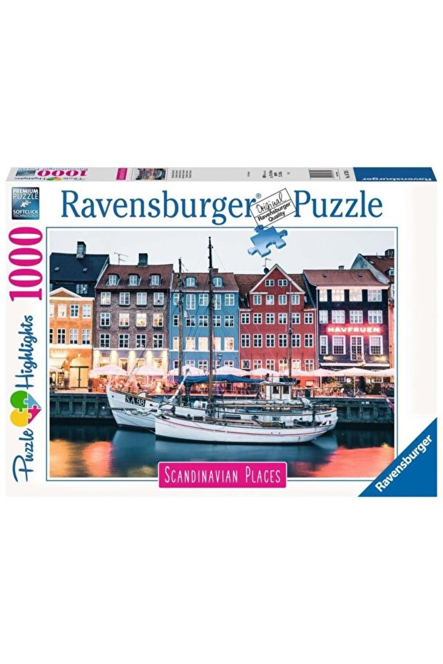 Danimarka 1000 Parça Puzzle 167395 - 3