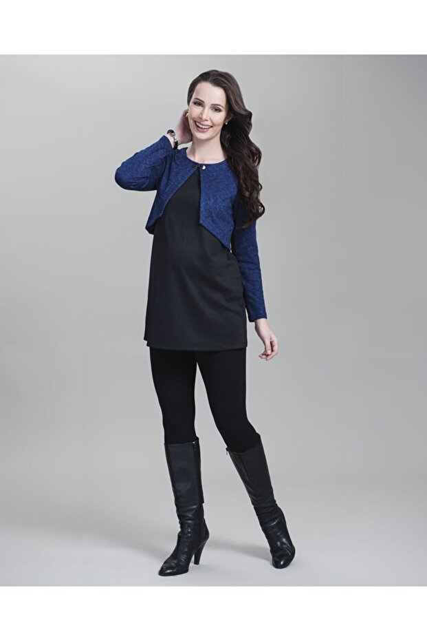 Bolerolu Hamile Bluz - 1