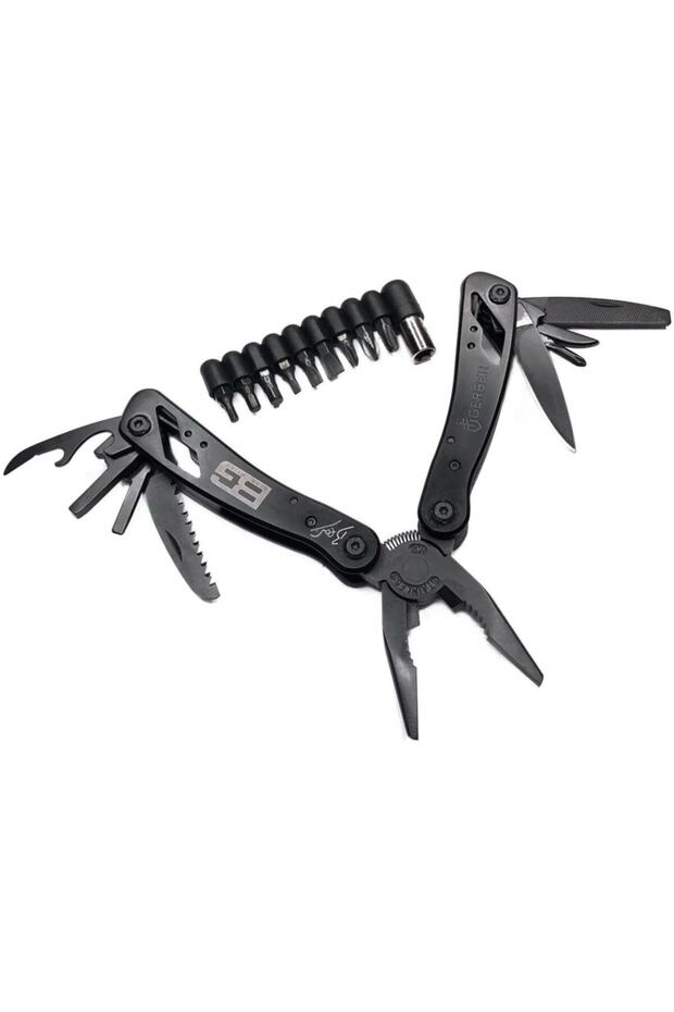 Gerber Bg Multitool Vida Takımı Kılıflı Çok Amaçlı Pense Çok Fonksiyonlu Kullanışlı Pense Çakı Set - 1