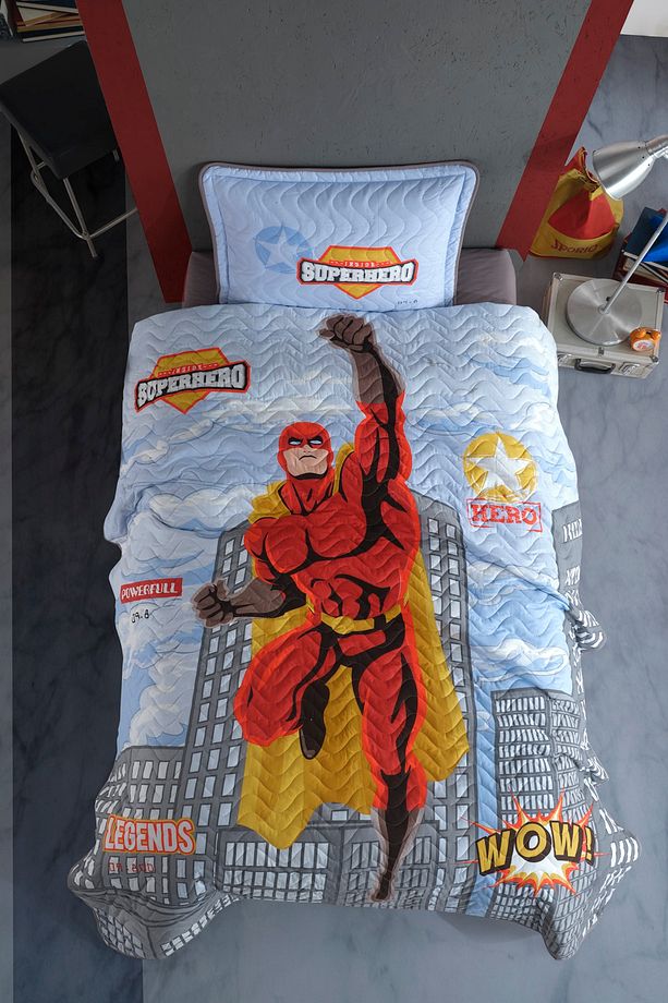 Ranforce %100 Pamuk Tek Kişilik Yatak Örtüsü Seti - 1