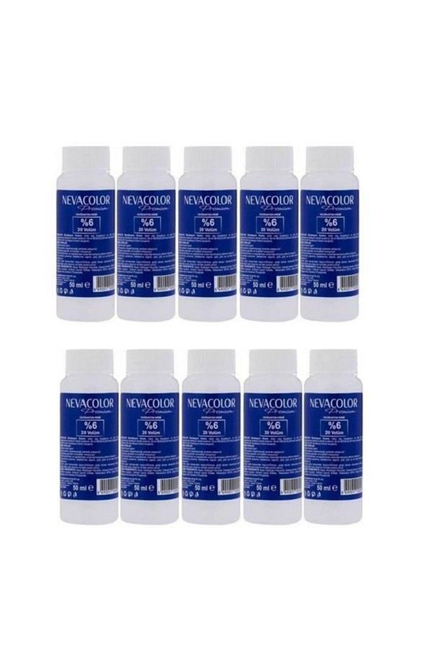Color Oksidan 20 Volume %6 50ml X 10 Adet - 1