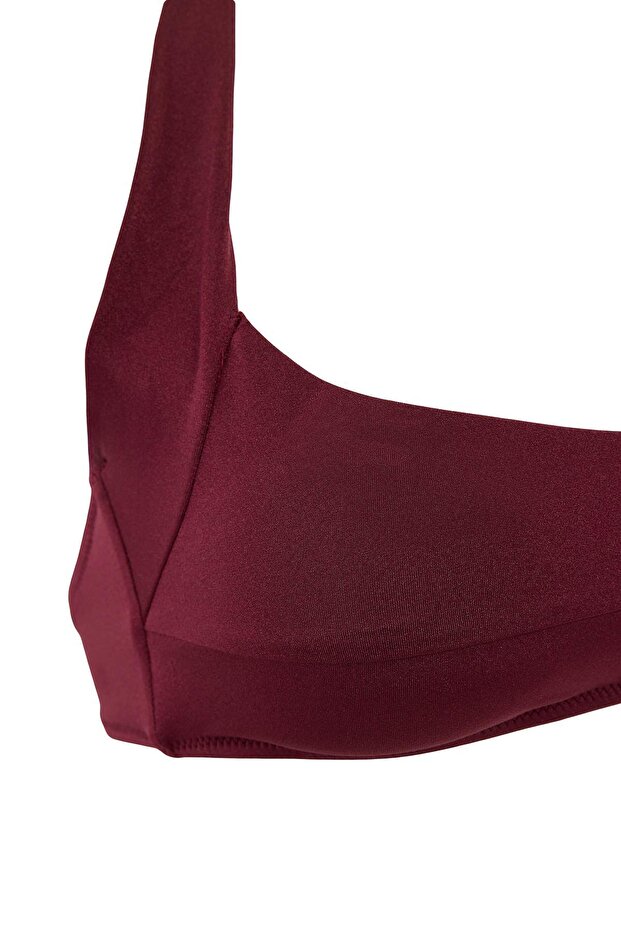 Mürdüm Kaplı Regular Klora&Suya Dayanıklı Uzun Ömürlü LYCRA® XTRA LIFE Bikini Takımı TBESS26BT00147 - 2