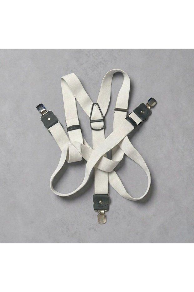 Snow White Unisex Trouser Hanger - Flexible Women's and Men's Trouser Hanger - Adjustable School Hanger with Metal Clips - 3 cm