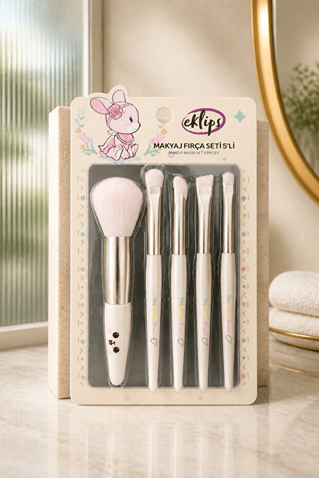 Makyaj Fırça Seti 5'li - 1