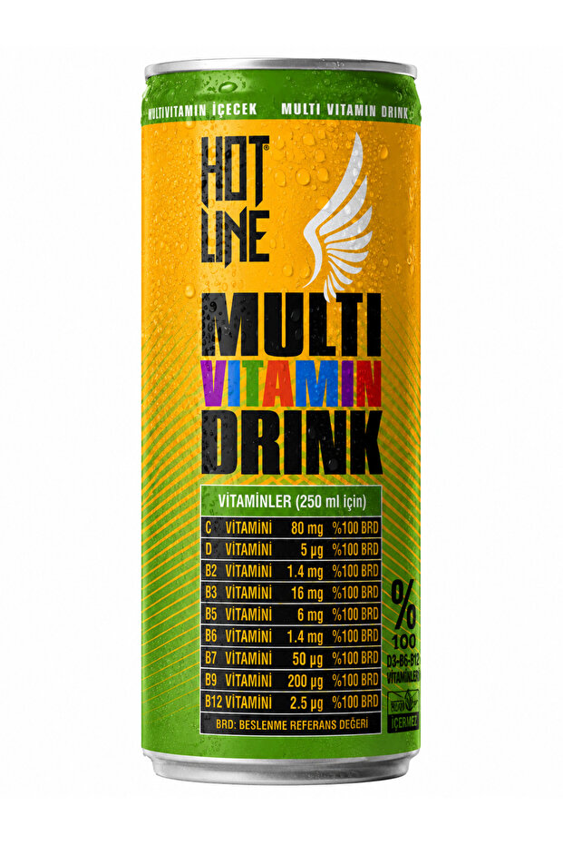 Multivitaminli İçecek 250 ml 24'lü