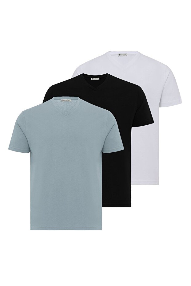 3-pack basic v-neck t-shirt