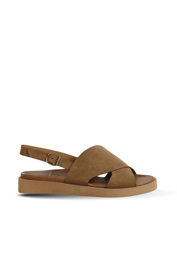Taba Alf Suede Women's Flat Sandals 01Wa5404