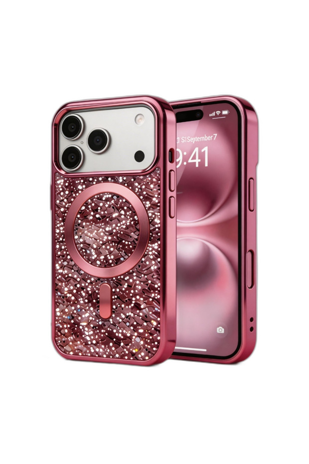 GlamAura Glitter Case for iPhone 17