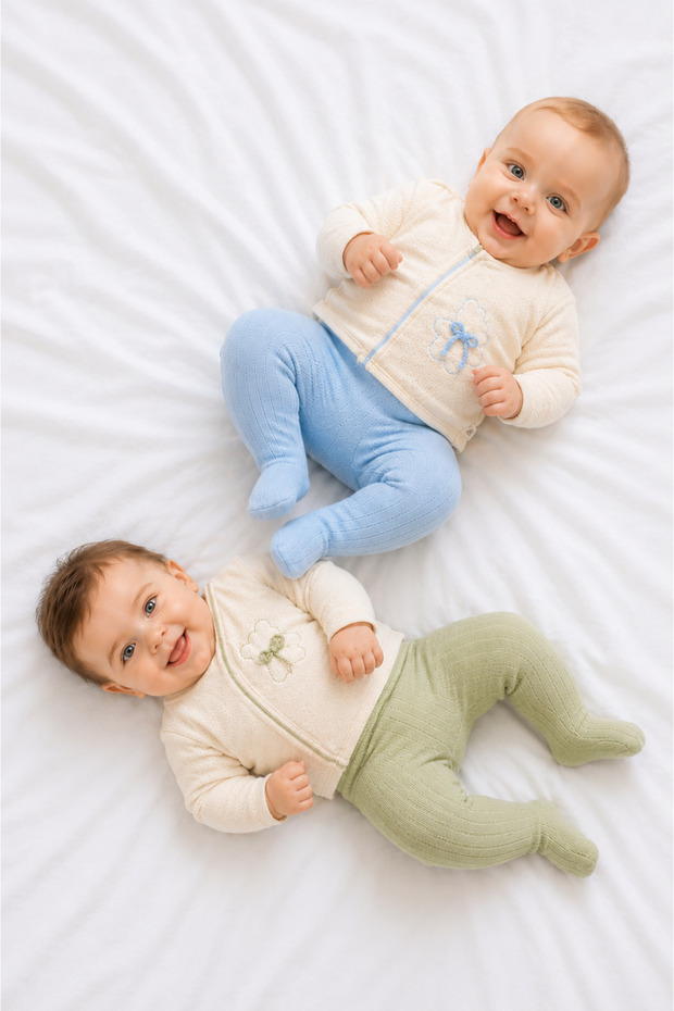 Newborn Baby Boy Hospital Release Set of 5