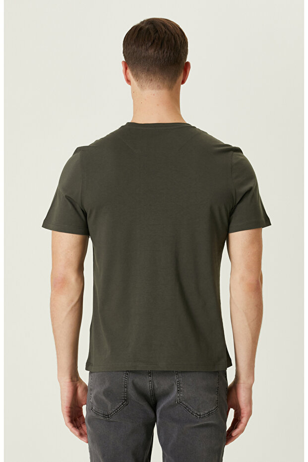 Haki Baskılı T-Shirt - 5