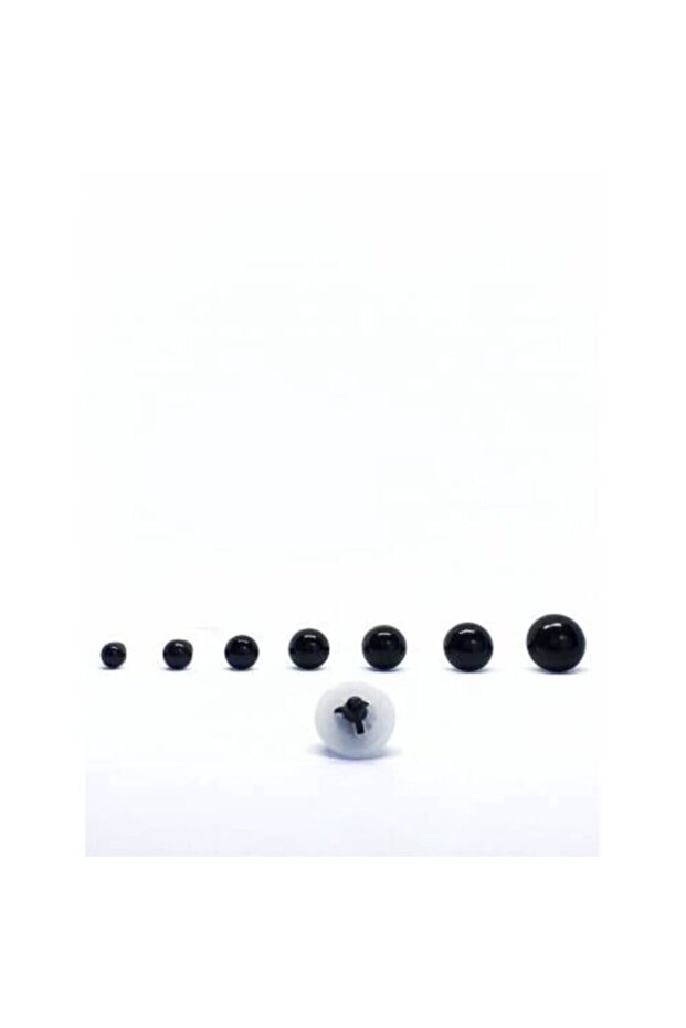 Amigurumi Screw Safe Black Eye 8mm-10 Pair