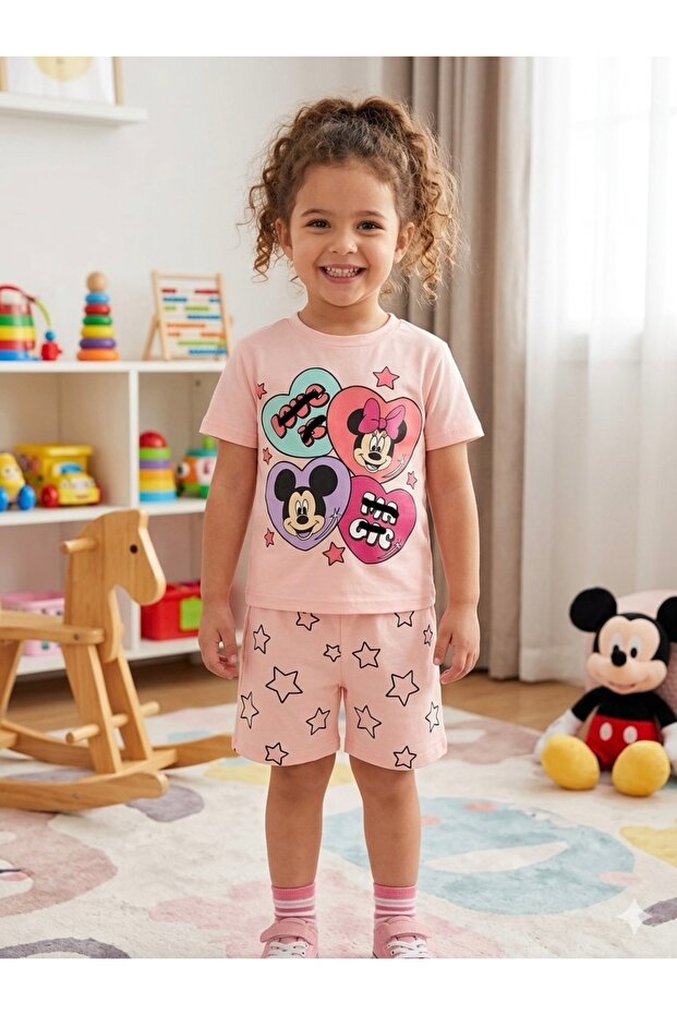 Summer Girls' Double Combed Cotton Set