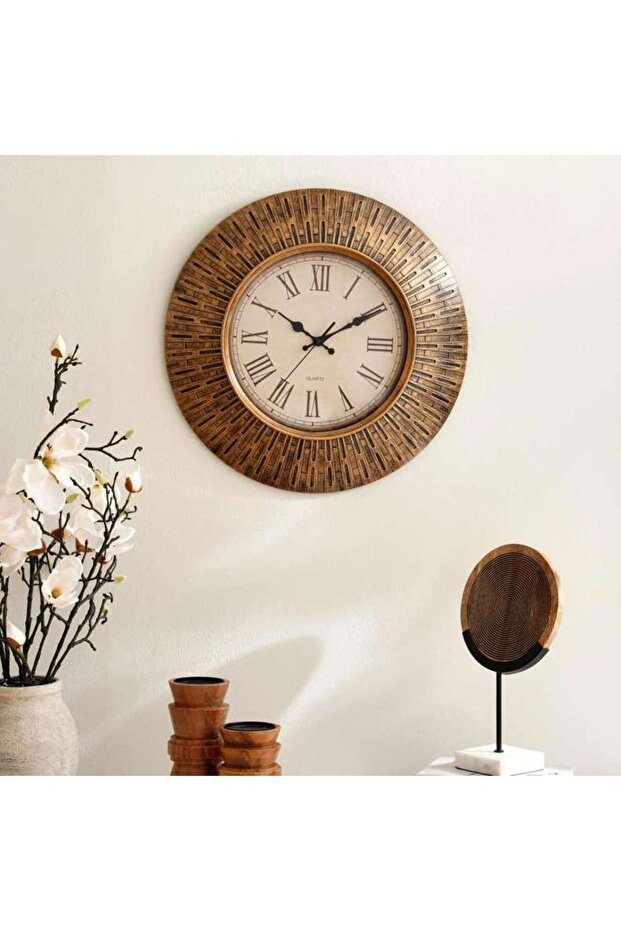 Petar Wall Clock Dia 51cm - Gold