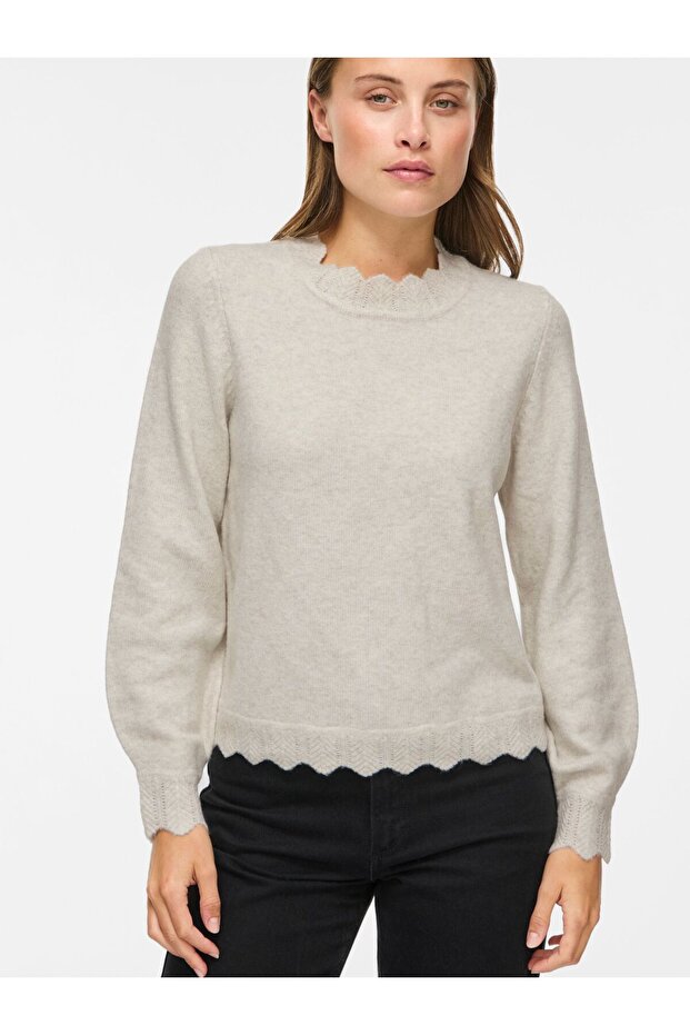 Strickpullover VINIKOLINA Stehkragen - 7