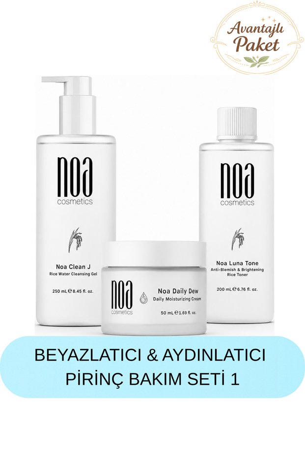 Anti-Blemish - Whitening - Skin Tone Equalizing Care Set 1 - Gel 250 ml + Tonic 200 ml + Moisturizer 50 ml
