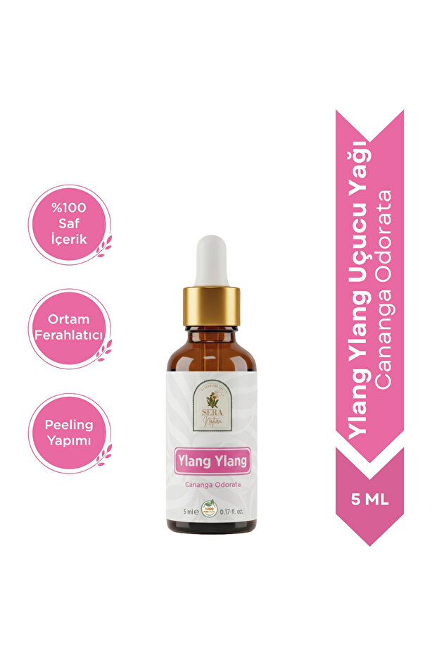 Ylang Ylang Essential Oil 5 ml. 100% Pure.