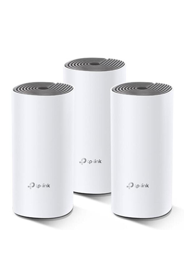 Deco E4 1200 Mbps 2 Port 3'lü Kablosuz Router - 1