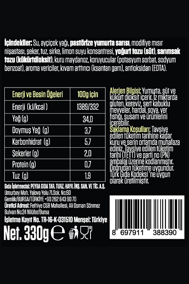 Ranch Sos 330 gr - 5