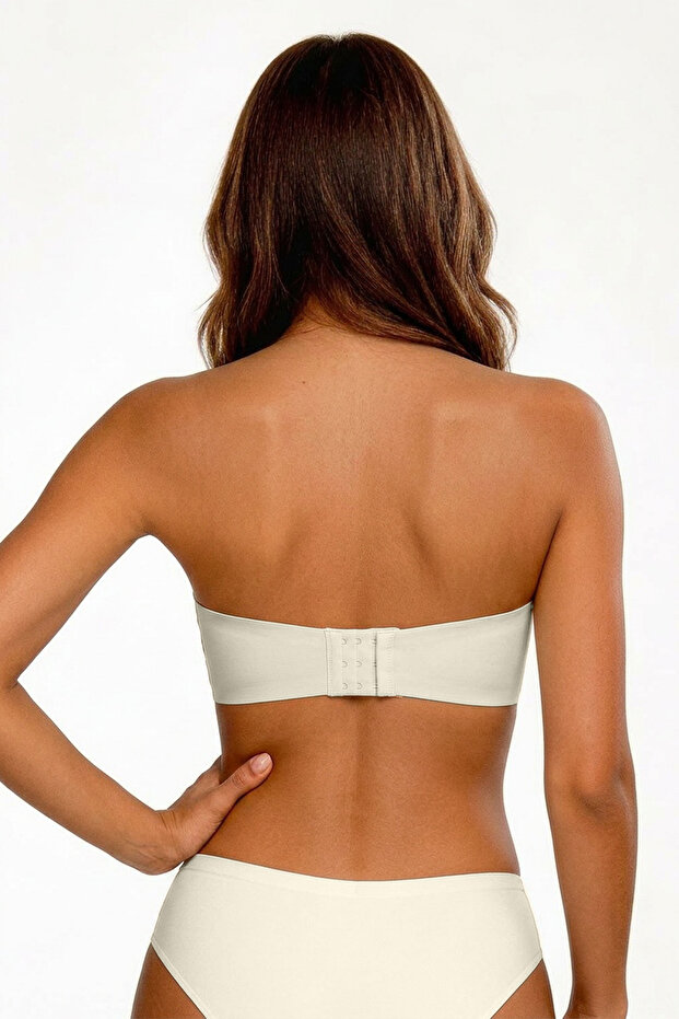 Wireless Strapless Laser Bra with Removable Pads - 2