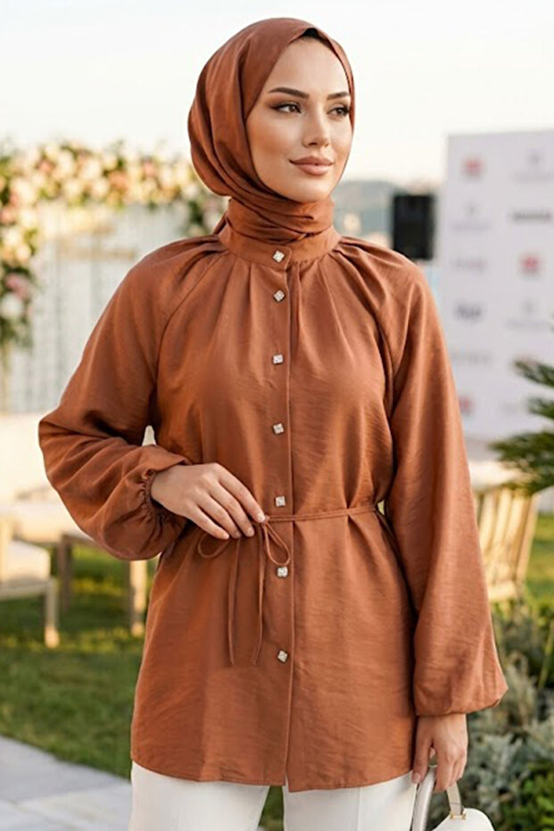 حزام قطعة من التونيك الإسلامي من كاميل 52871C