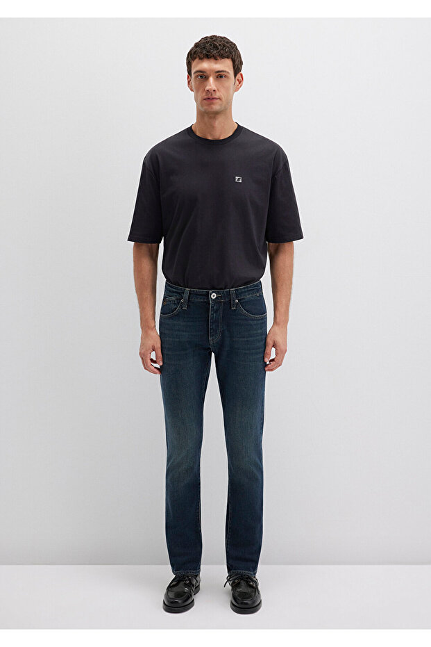 Jake Pro Koyu Puslu Comfort Jean Pantolon 0042289339 - 3