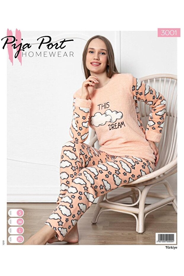Winter Fleece Pajama Suit 3001