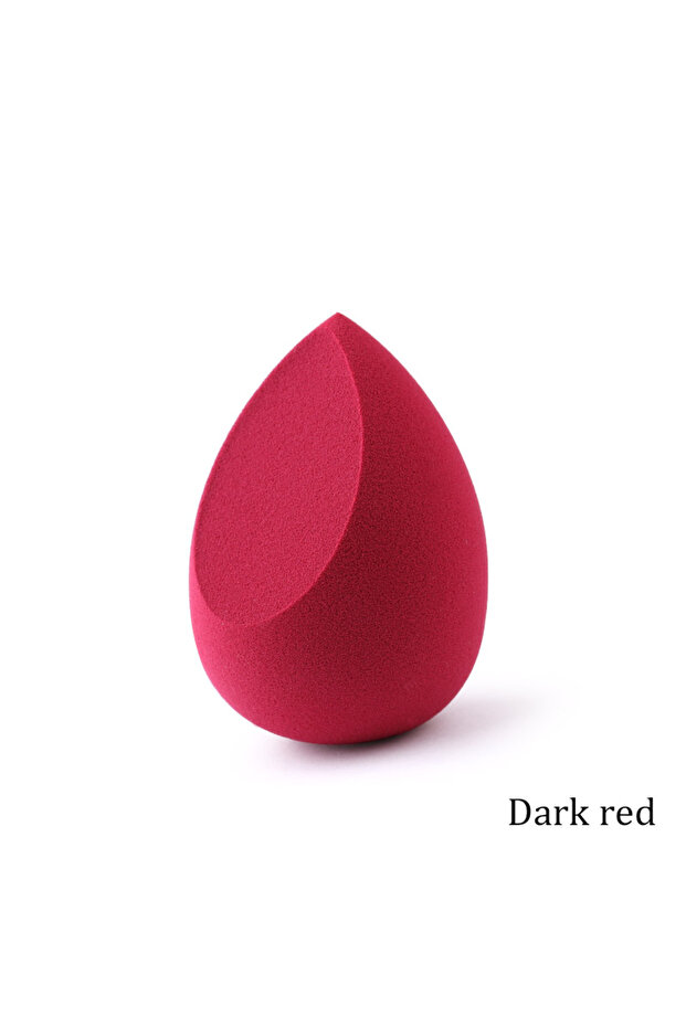 dark red 20/5/1pcs Makeup Sponge Concealer Smooth Cosmetic Powder Puff Cut Shape Foundation Water Dr
