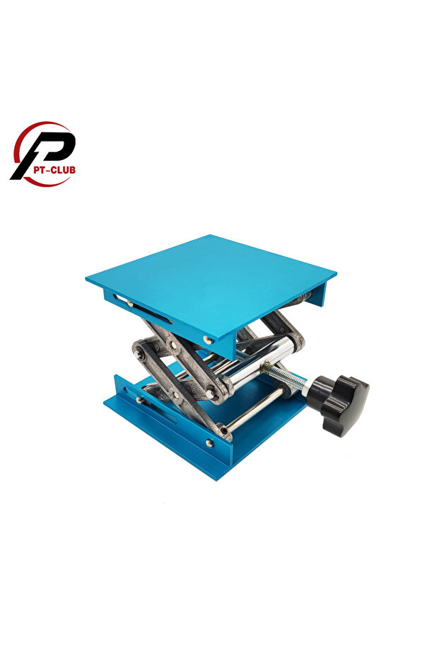 Aluminum Lift Table Lab Plate Jack Scissor Stand Platform Router Workbench Table Woodworking Lift La