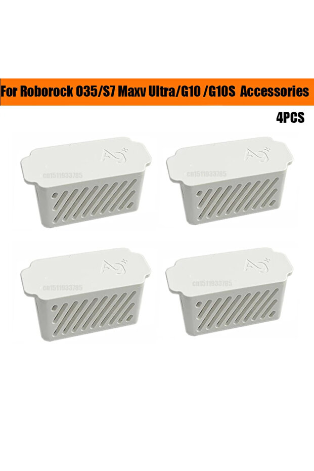 Light Grey For Roborock S7 MaxV Ultra Pro P10 S8 G10S Q Revo Vacuum Cleaner Silver Ion Bacteriostati