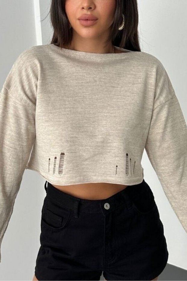 Tricot pentru gât barca