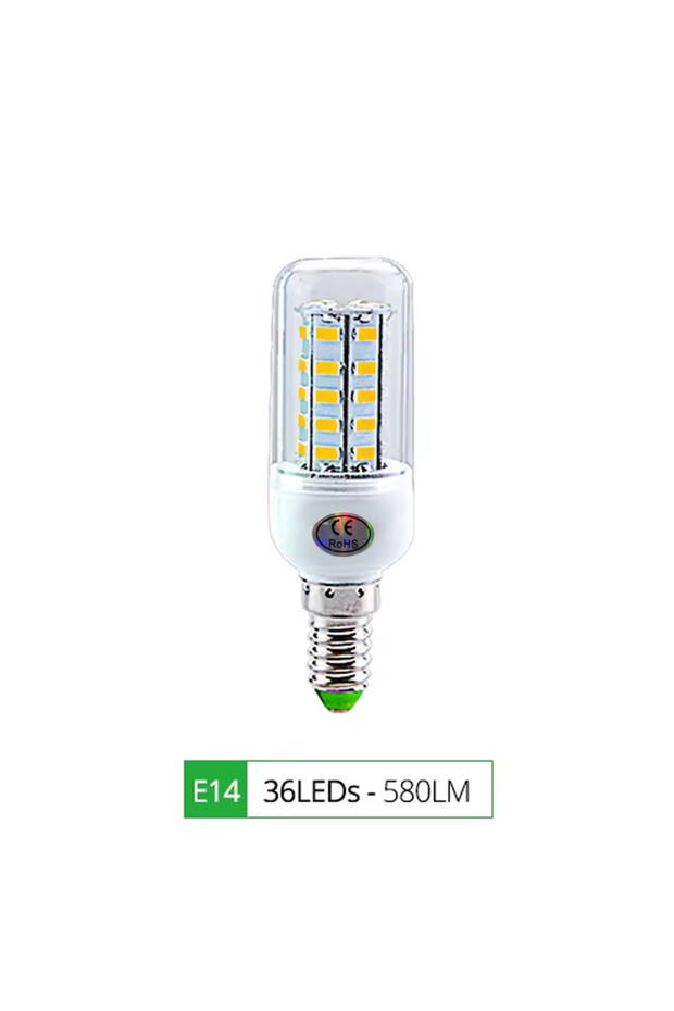 Cold White E14-36LEDs E27 LED Lamp E14 LED SMD 5730 220V Corn Light Bulbs 24 36 56 72LEDs Lamparas L