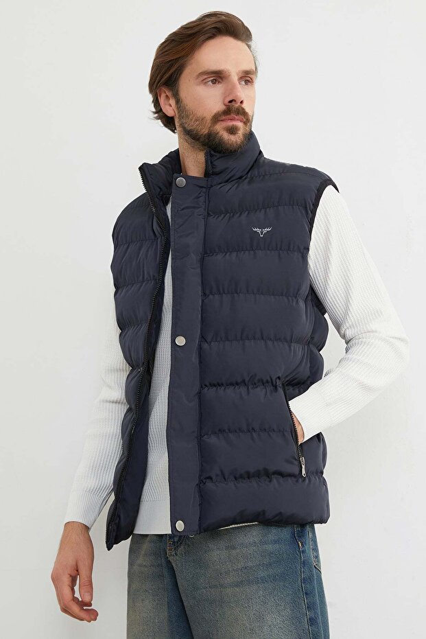 Printed Snap-On Inflatable Vest