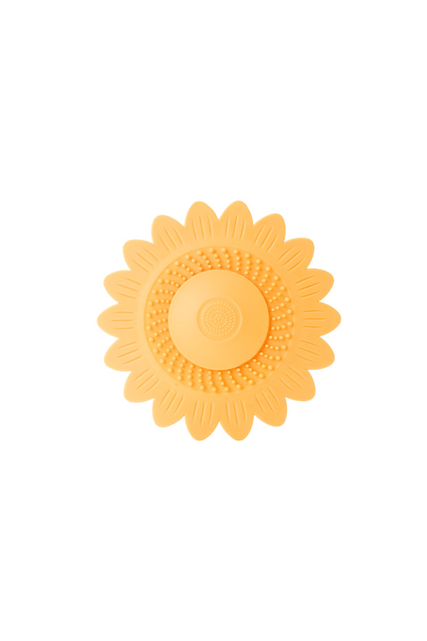 fcd-yellow 1pcs 1Pcs Flower Floor Drain Deodorant Filter Pad Deodorant Floor Drain Cover Washbasin