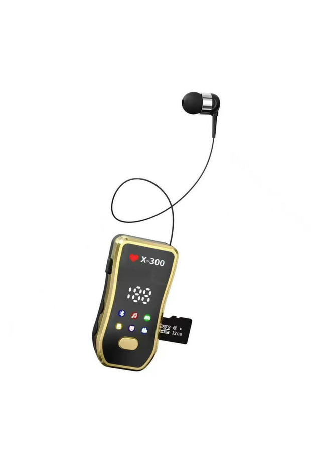X-300-golden K6-Wireless Bluetooth Headphones, Low Latency, Suitable for Sports. Low Latency, Noise