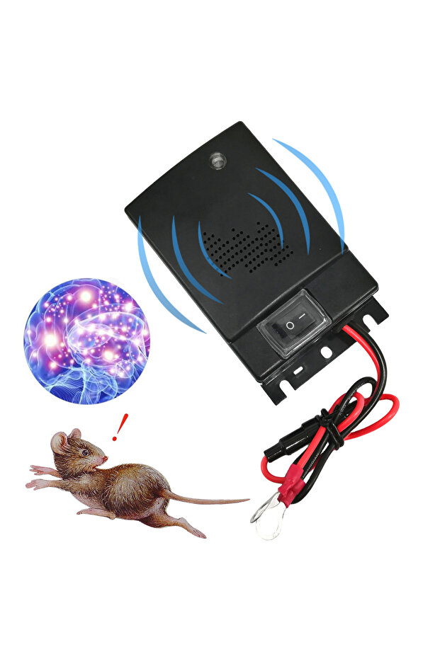 Repeller Equipment Accessories Intelligent Sensor Ultrasonic Car Rat Repellent Circuit Protection...